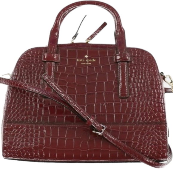 kate spade Handbags - PURSE Kate Spade New York Felix Riverside Deep Plum shoulder/cross body/handbag.
